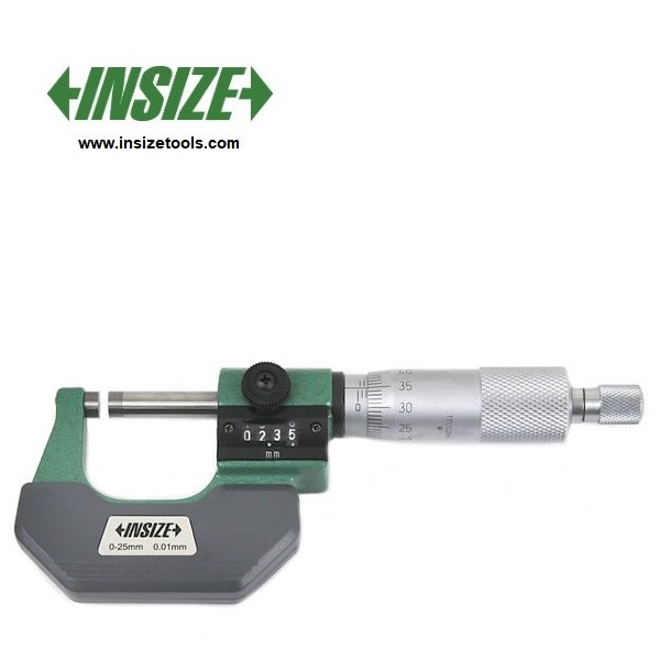 میکرومتر کنتور دار اینسایز 25-0  mm  ( خارج سنج )  مدل 25-3400 3400-25A
