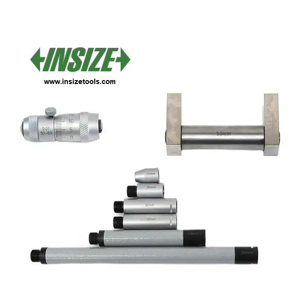 ست میکرومتر داخل سنج لوله اینسایز  500-50 mm مدل 500-3222- با گارانتی شرکتی 3222-500