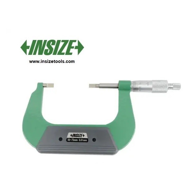میکرومتر خارج سنج فک پیچ گوشتی اینسایز  75-50 mm مدل 75-3232 با گارانتی شرکتی  3232-75A