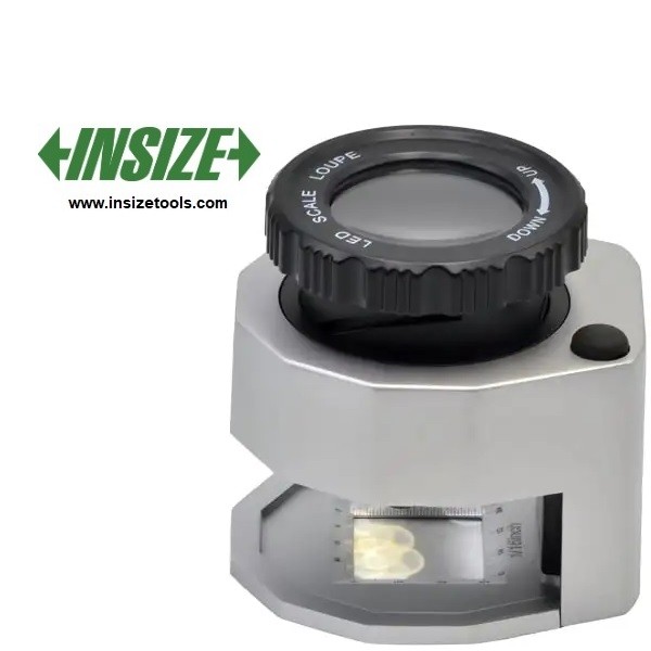 ذره بین X10 ( لوپ X10 )  چراغ دار اینسایز مدل 10-7524- با گارانتی شرکتی   7524-10
