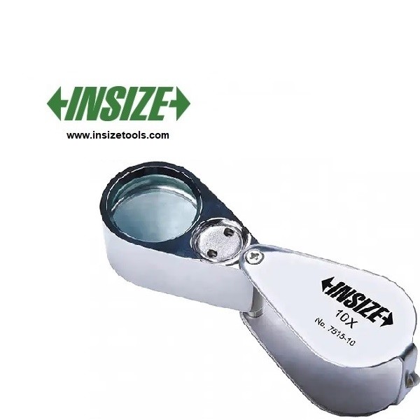 ذره بین تاشو X10 چراغ دار اینسایز مدل 10-7515 - با گارانتی شرکتی  7515-10