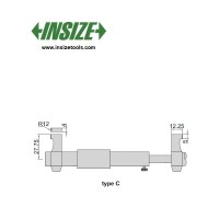 میکرومتر اینسایز 100-75 mm (داخل سنج) مدل 100-3220 3220-100A