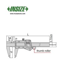 کولیس دیجیتال متال اینسایز 30 cm مدل 300-1114 1114-300A