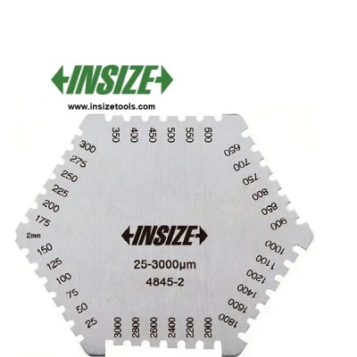 گیج فیلم مرطوب 3000 - 25 میکرون ( شابلون ضخامت سنج رنگ و پوشش تر اینسایز ) مدل 2-4845 - با گارانتی شرکت 