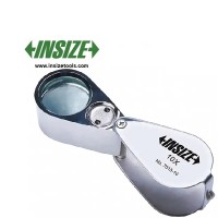 ذره بین تاشو X10 چراغ دار اینسایز مدل 10-7515 - با گارانتی شرکتی  7515-10