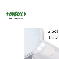 ذره بین X2 چراغ دار اینسایز مدل 2-7513 - با گارانتی شرکتی  7513-2